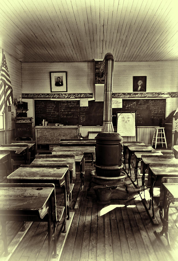 School Room of Yesteryear 2 Photograph by Dale Stillman