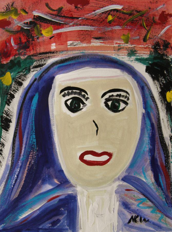 School Sister Painting by Mary Carol Williams