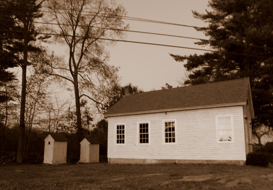 Schoolhouse back in history Photograph by Kim Galluzzo