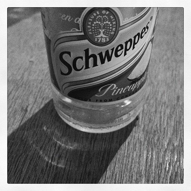 Juice Photograph - #schweppes #pineapple #drink #pub by Joe Trethewey