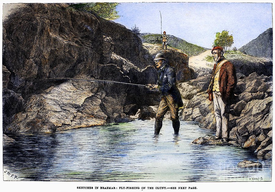 Scotland: Fishing, 1880 Photograph by Granger