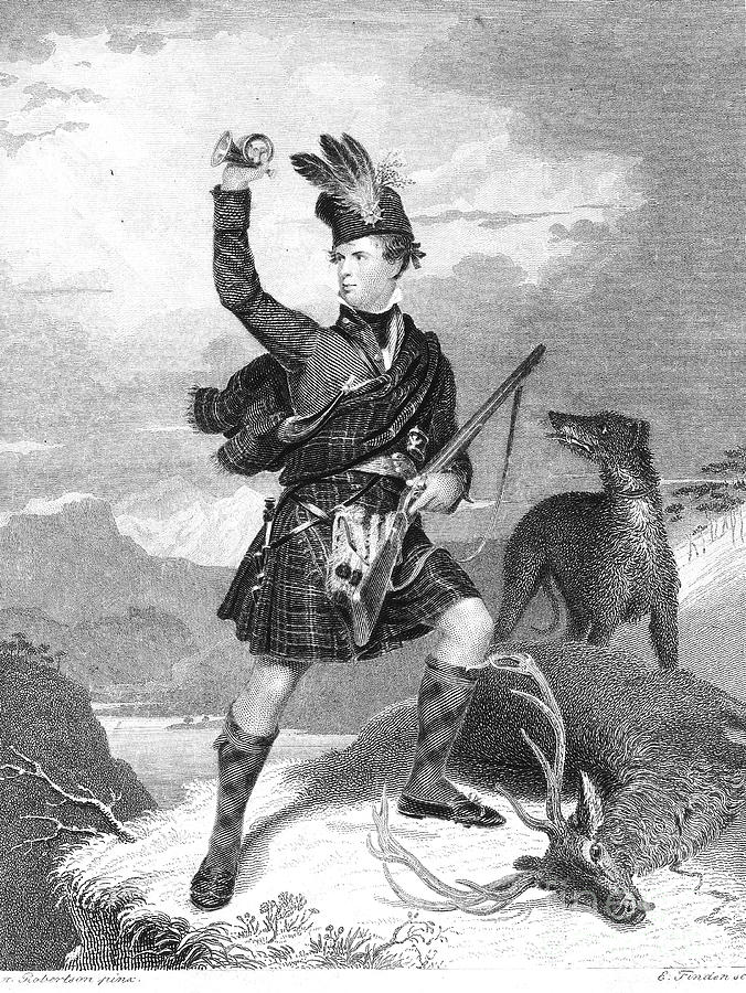 Scotland: Highland Soldier Photograph by Granger