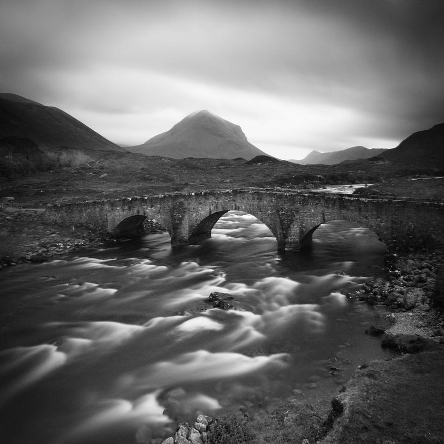 Nature Photograph - Scotland Sligachan River by Nina Papiorek