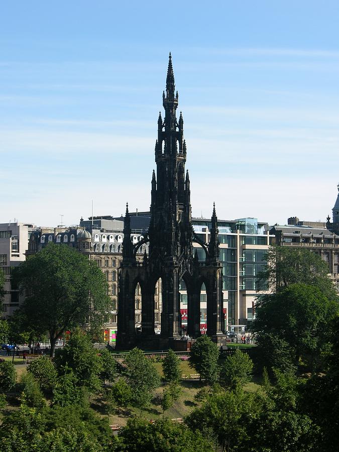 Scott Monument Photograph by Keith Stokes