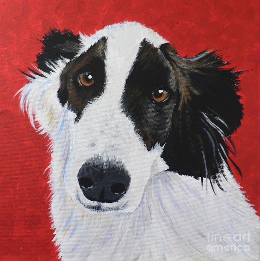 Dog Painting - Scout by Catalina Rankin