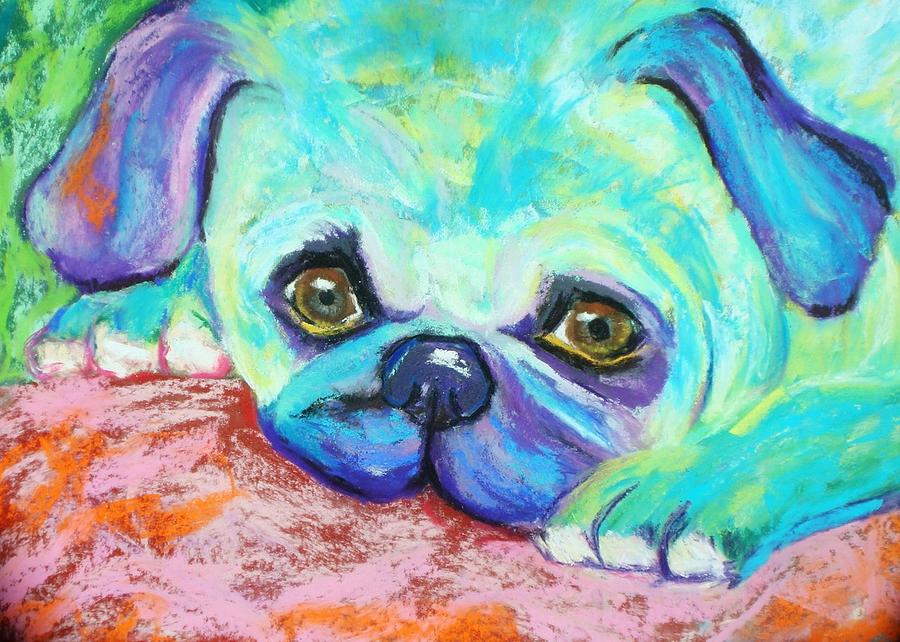 Dog Painting - Scout by Melinda Etzold