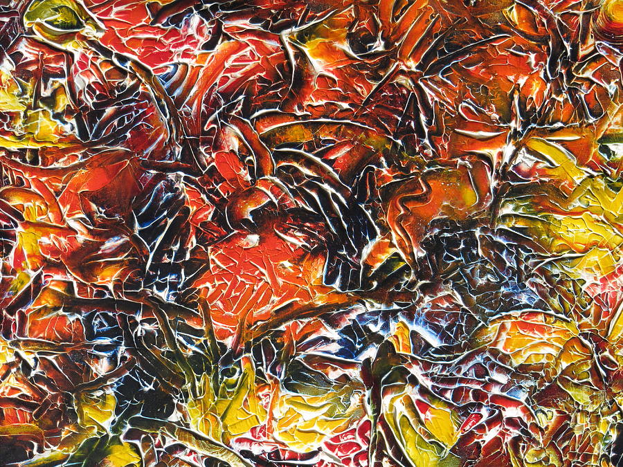 Scrambled Painting by Walter Mead