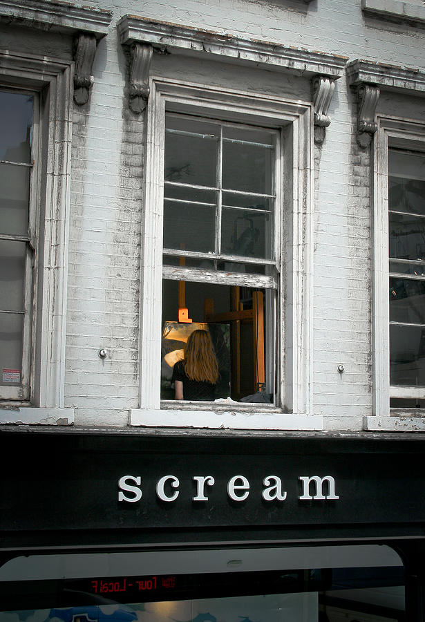 Scream Photograph by Jim Painter