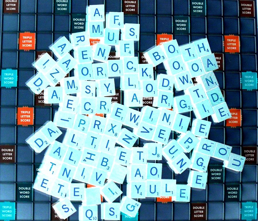 Scrabble Photograph - Screw by Cyryn Fyrcyd