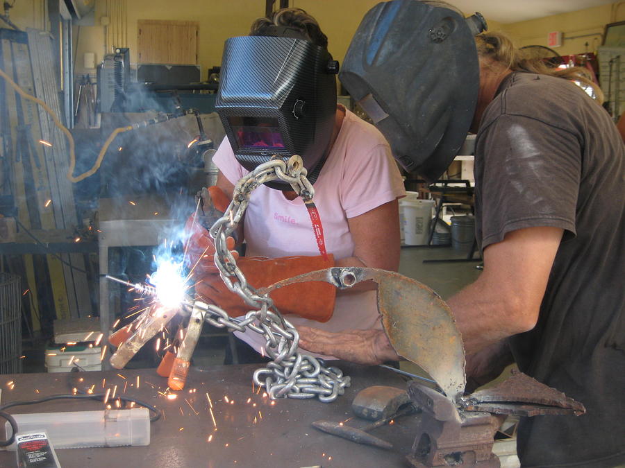 Sculptural Welding Class Mixed Media by Industrial Arts Center Gulfport