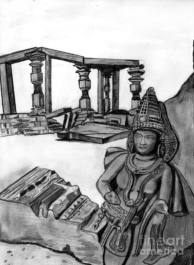 Drawing on history Delhis heritage captured in black and white sketches   Hindustan Times