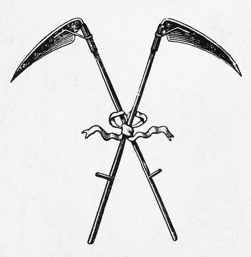 SCYTHES, 19th CENTURY by Granger