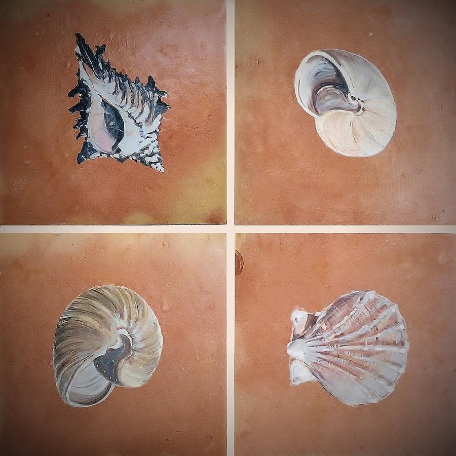 Sea Shells Ceramic Art by Andrew Drozdowicz