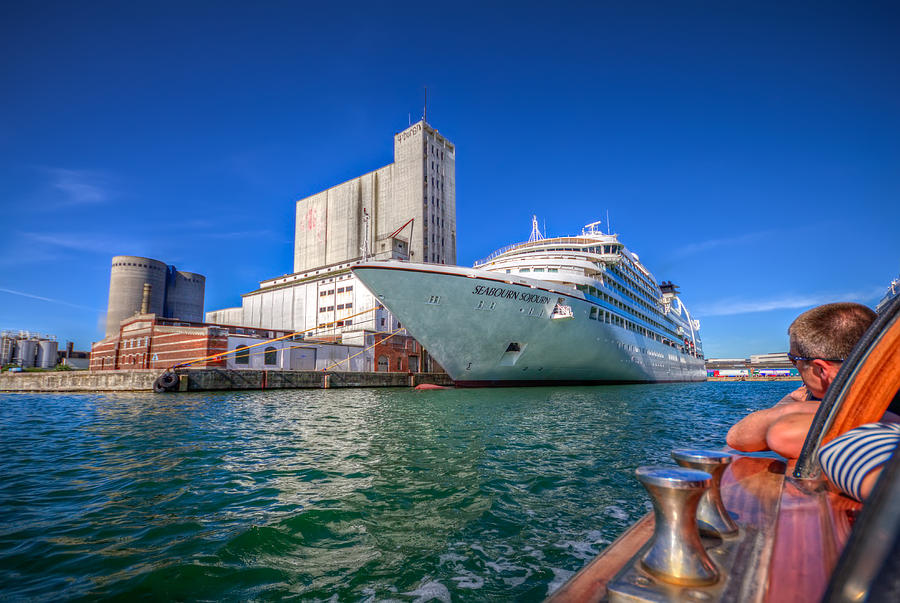 Seabourn Sojourn in Copenhagen. Photograph by Clare Bambers