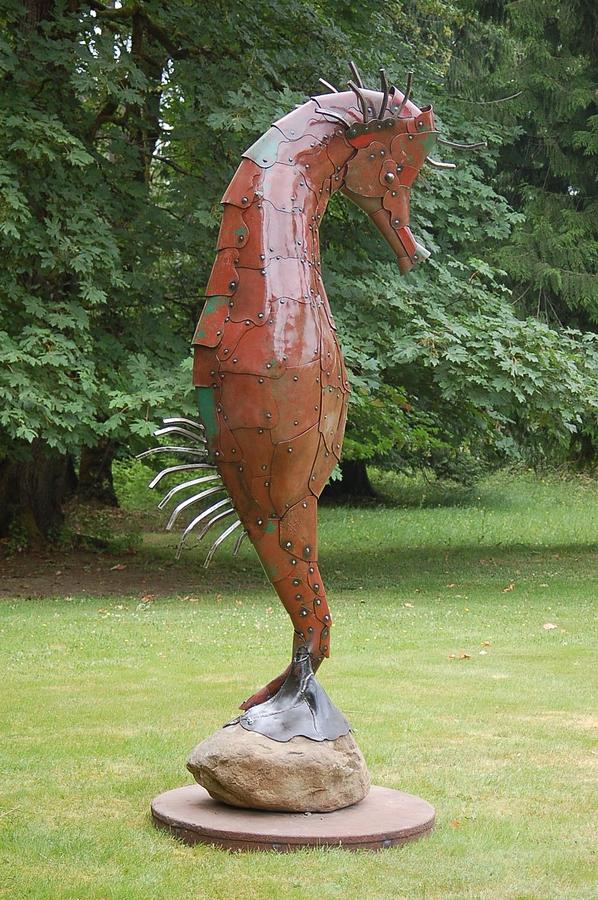 SeaHorse Sculpture by Ben Dye