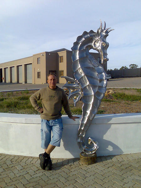 Unique Sculpture - Seahorse by Jaques
