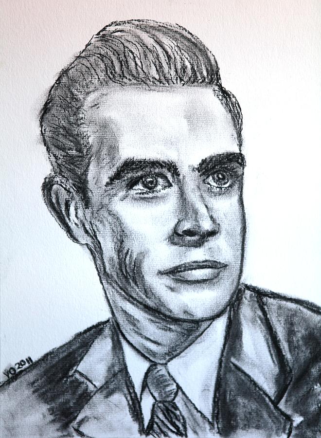 Sean Connery Drawing by Valerie Ornstein