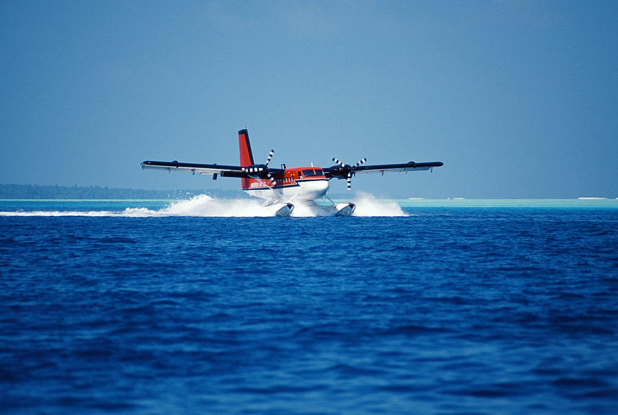 Device Photograph - Seaplane Landing by Matthew Oldfield