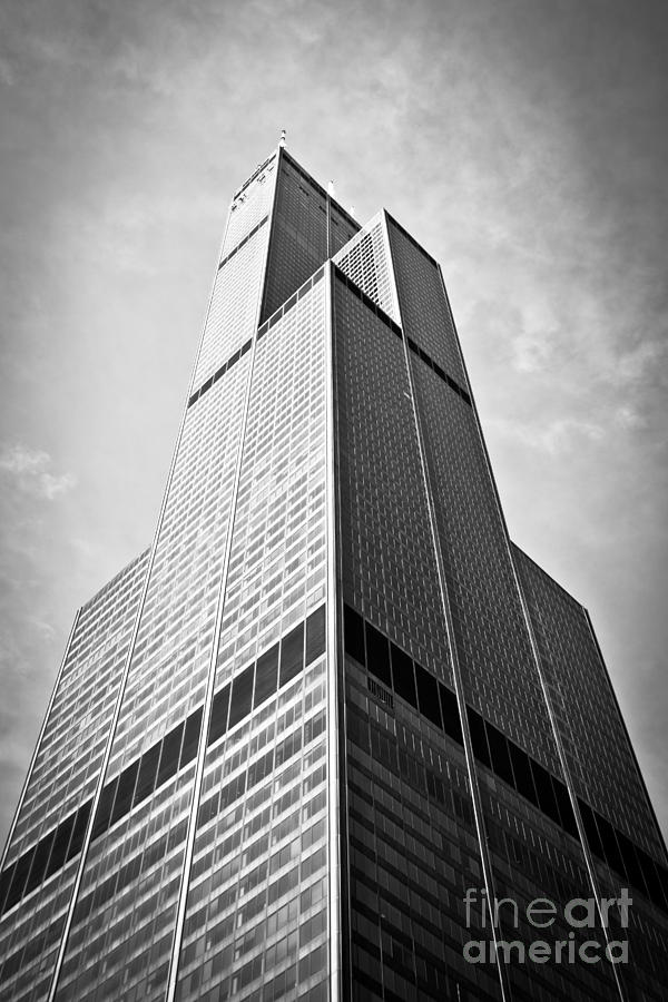 Chicago Photograph - Sears-Willis Tower Chicago by Paul Velgos
