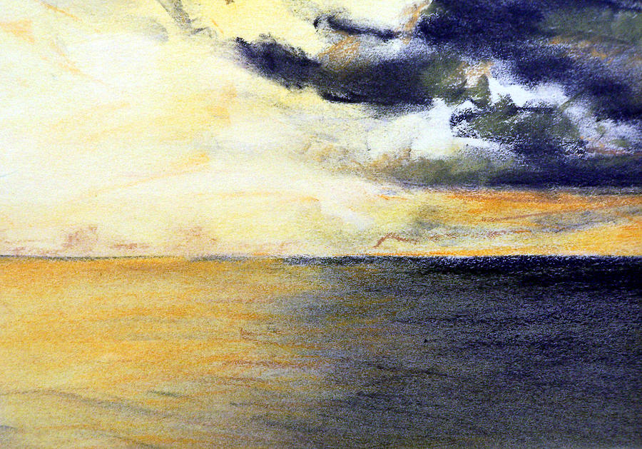 Seascape And Sky Painting by Jon Shepodd Seascape And Sky Painting by Jon Shepodd