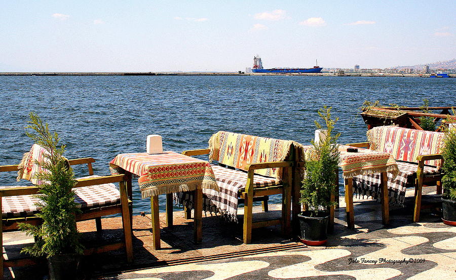 Seaside Restaurant Photograph by Jale Fancey