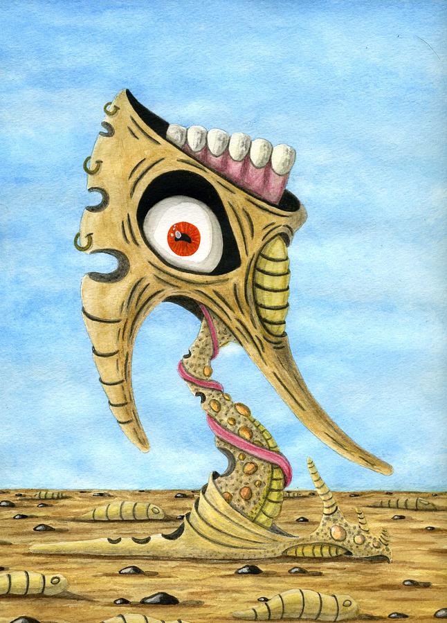 Eye Painting - Season Of The Liar by Jason Darge Eye Painting - Season Of The Liar by Jason Darge