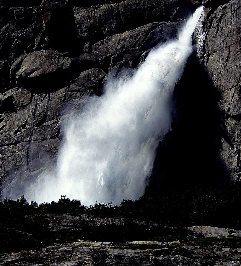 Seasonal Waterfall Photograph by Jeff Lowe