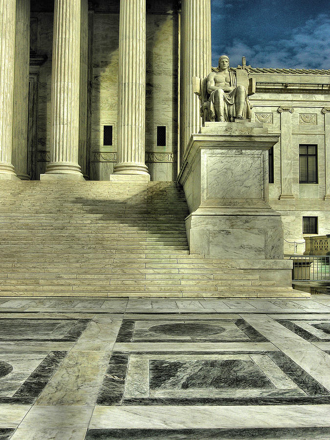 Seated Figure and Columns I Photograph by Steven Ainsworth