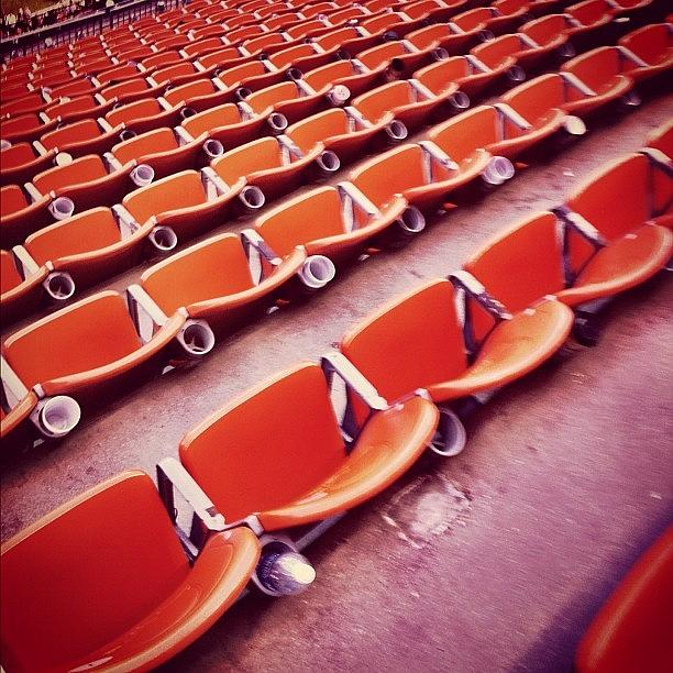 Cleveland Browns Photograph - Seating by Matthew Barker