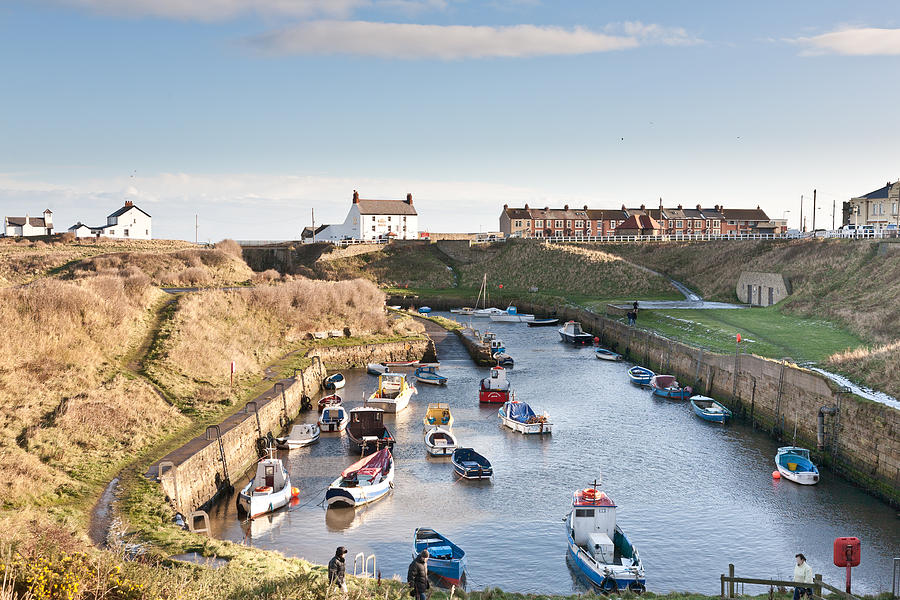 Seaton Sluice Photograph by Gary Finnigan