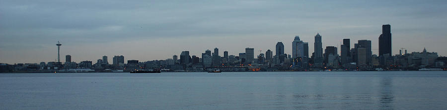 Seattle Panorama Photograph by Michael Merry