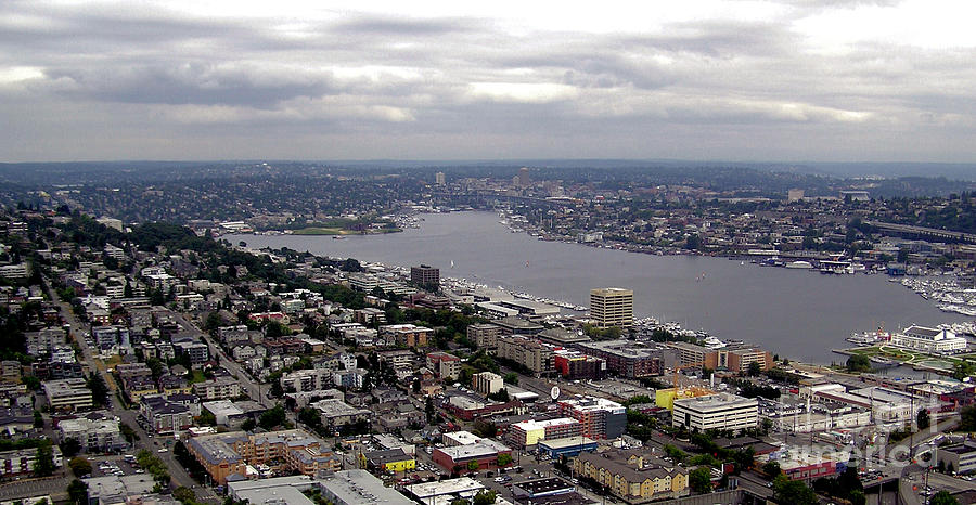 Seattle View Photograph by John Krakora