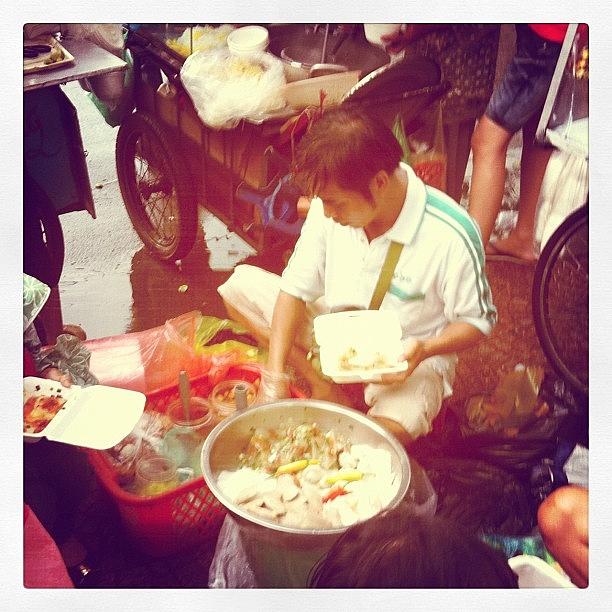 Sebelah Jual Sushi Ala Vietnam - Mentah Photograph by Fazwan Nordin