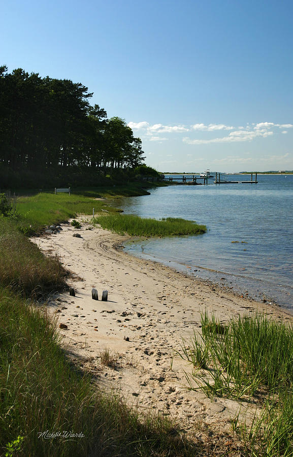 Secluded Beach Marthas Vineyard  Photograph by Michelle Constantine