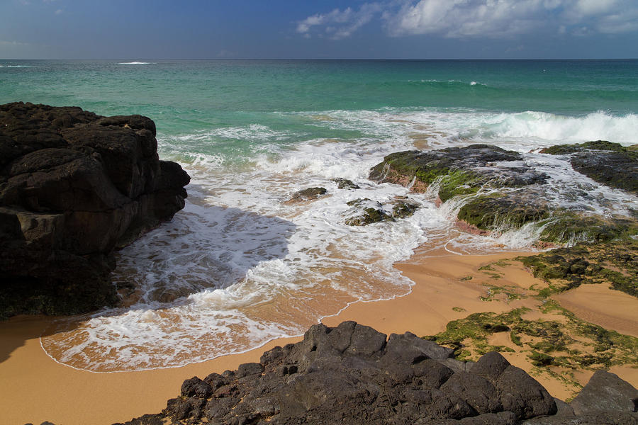 Secret Beach Kauai Photograph by Roger Mullenhour