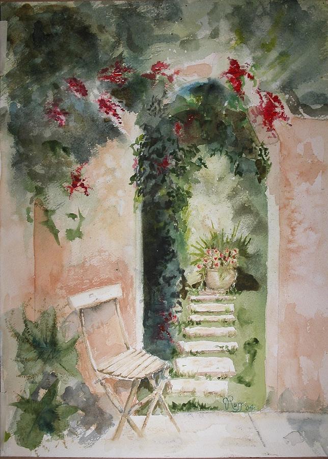 Secret Garden Painting by Vicki Ross