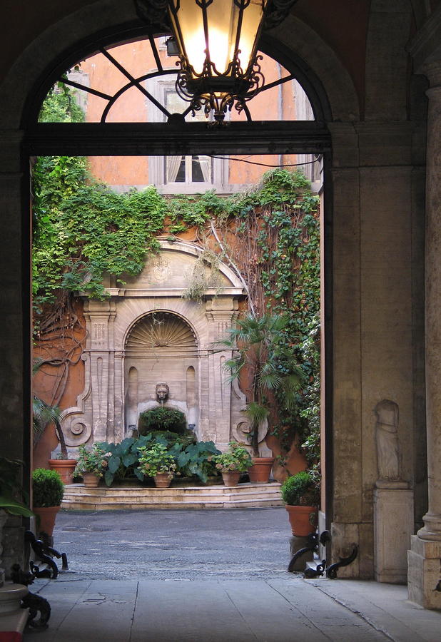 Secret View in Rome Photograph by Vikki Bouffard
