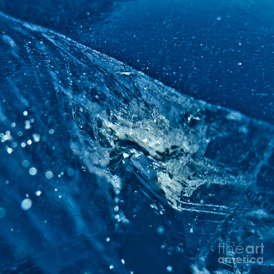 Winter Photograph - Secrets of the Ice World 6 by Royce Howland