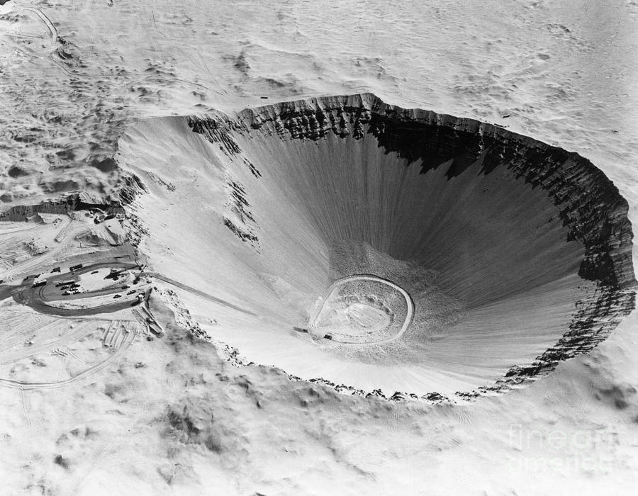 Sedan Crater, Nevada Test Site Photograph by LLNL/Omikron