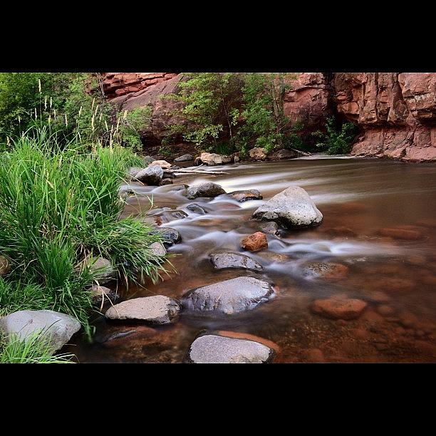 Nikon Photograph - #sedona #arizona  #creek by Riley Spiller