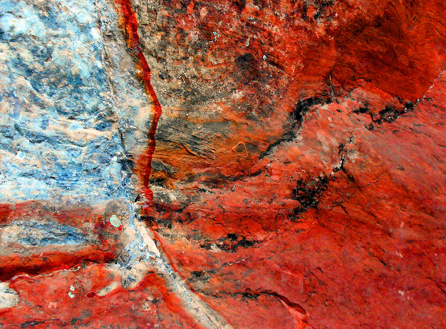 Nature Photograph - Sedona Red Rock Zen 1 by Peter Cutler