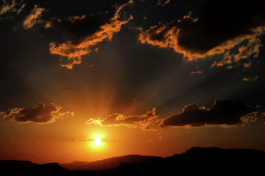 Sedona Sunset Photograph by Mark Valentine