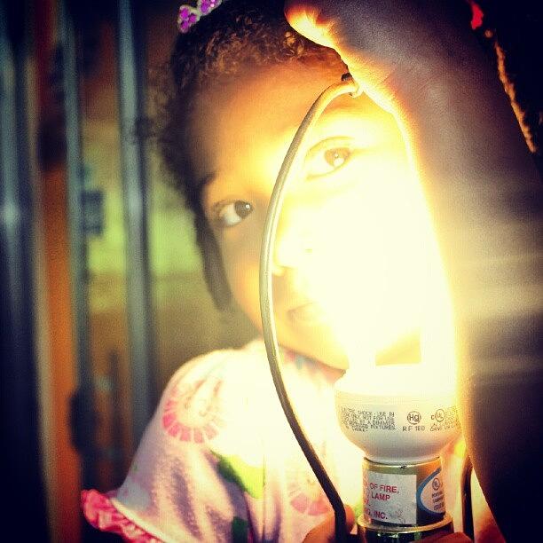 Cool Photograph - see The Light #sister #light #bulb by James Rhymer
