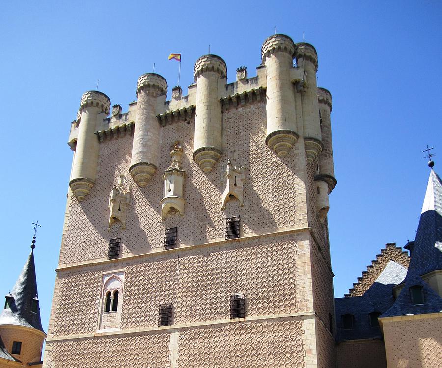 Segovia Alcazar Castle Knights IV in Spain Photograph by John Shiron