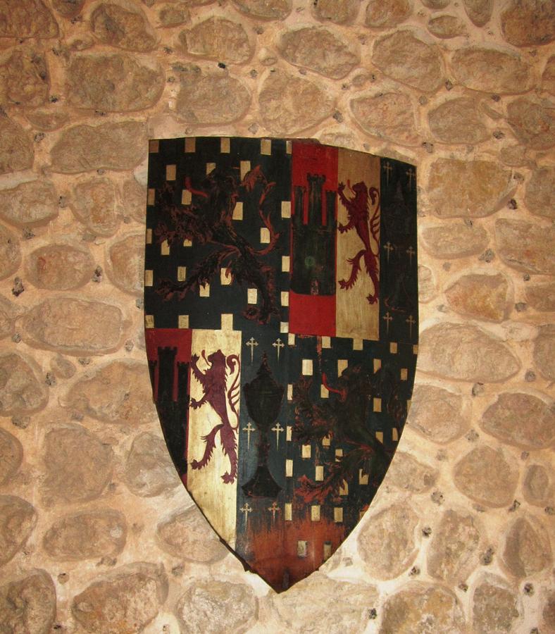 Segovia Castle Ancient Knight Armor Emblem in Spain Photograph by John Shiron