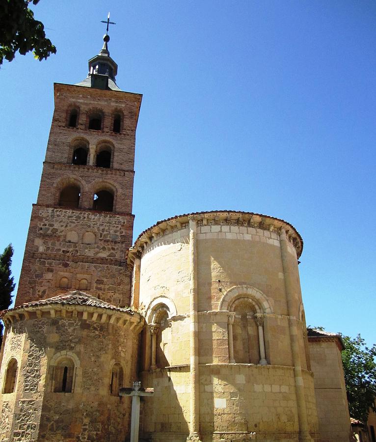 Segovia Historic Alcazar Bell Tower Brick Architecture in Spain Photograph by John Shiron