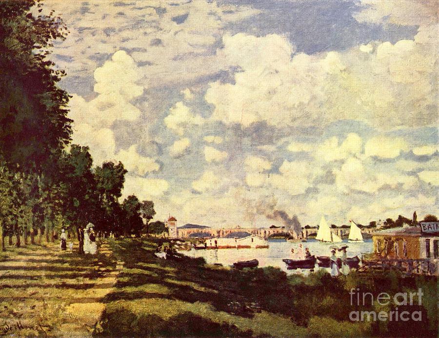 Seine Basin with Argenteuil Painting by Extrospection Art