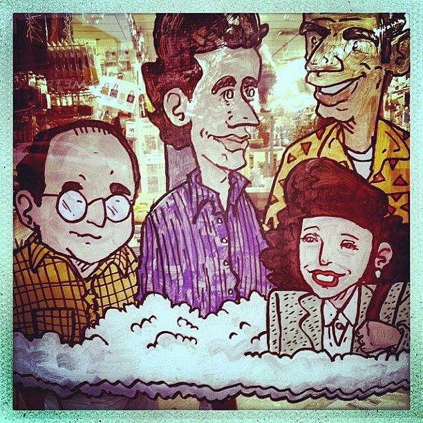 Seinfeld Photograph - #seinfeld Window Display In #brooklyn by David Lynch