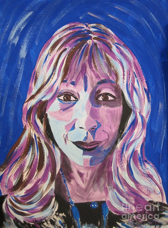 Self Painting by Judy Via-Wolff