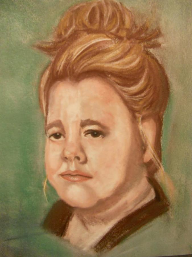 Portrait Pastel - Self Portrait by Jennie McNeely